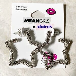 NWT Silver Star Earrings